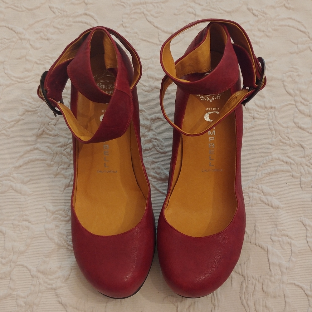 GORGEOUS JEFFERY CAMPBELL WRAP HEELS